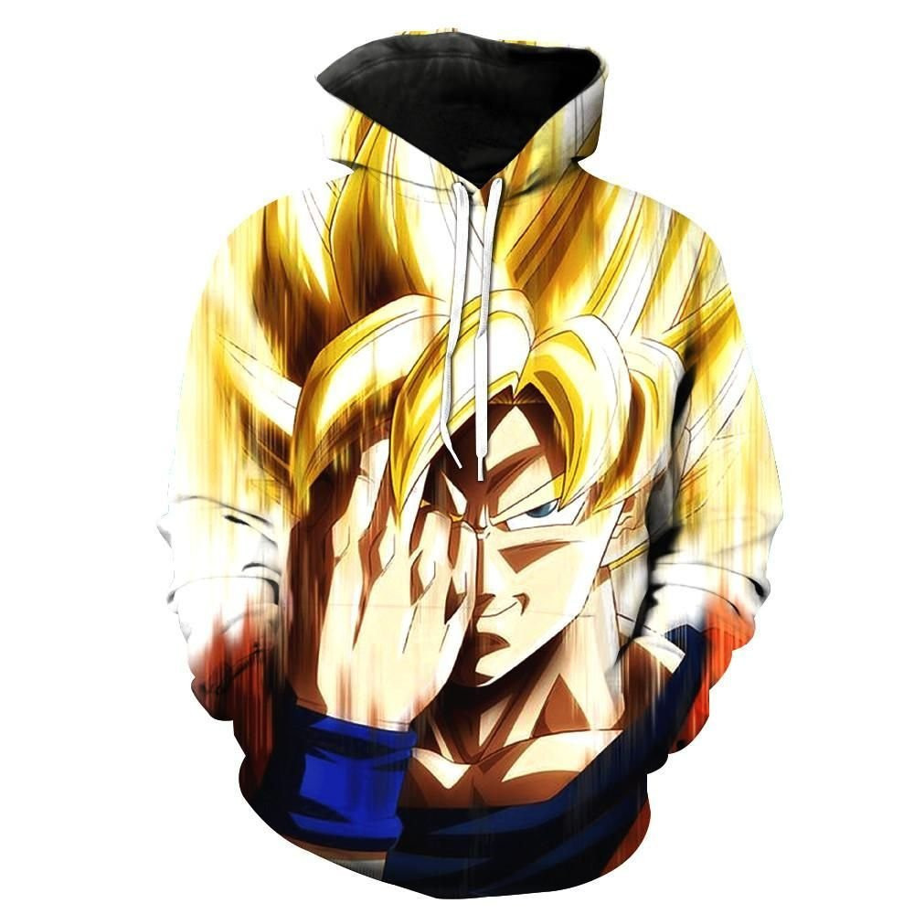 The Last Instant Transmission Super Saiyan Goku Dragon Ball Z 3D All Over Print Hoodie & Zip Hoodie