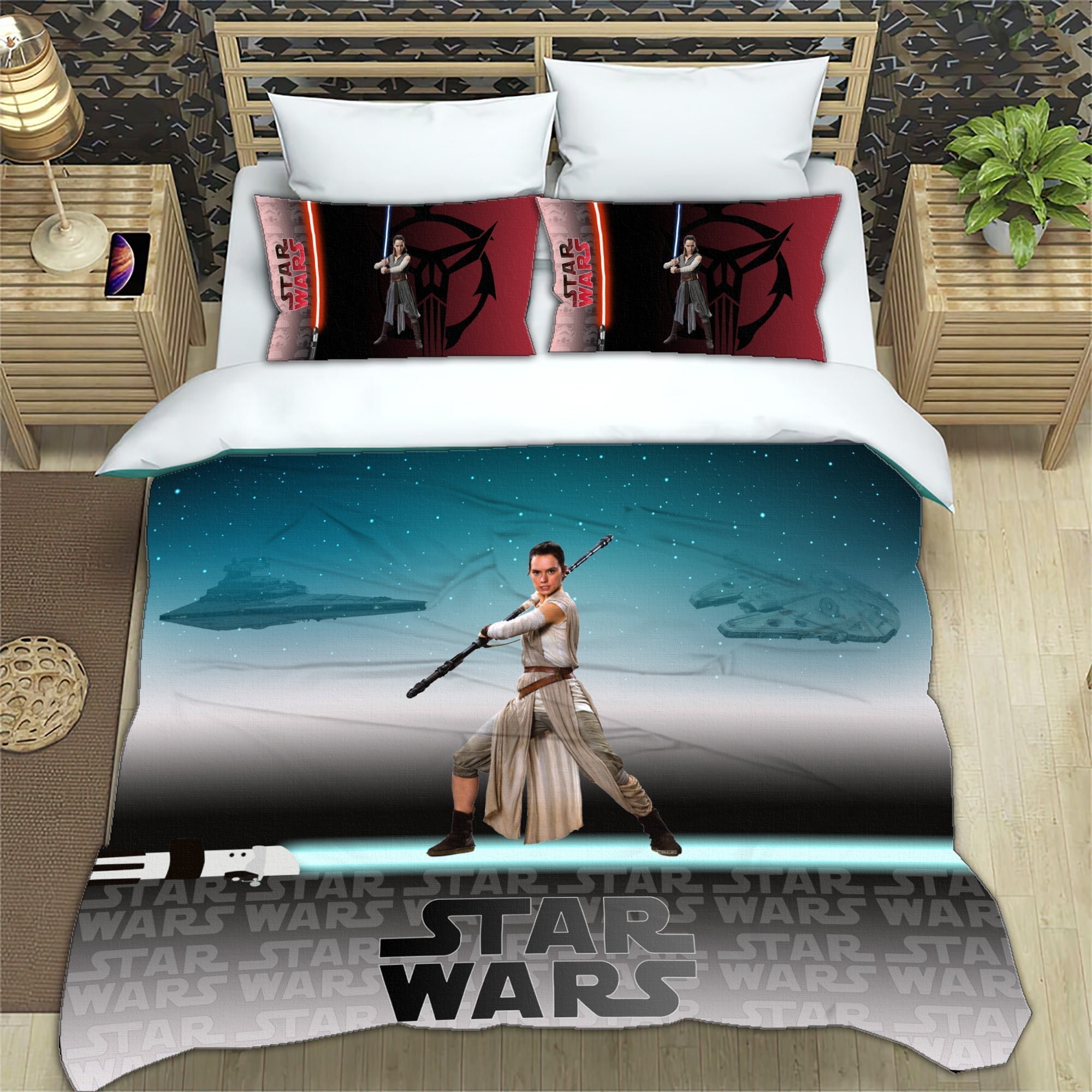 SW Bedding Set SW Pattern Rey Graphic Duvet Covers