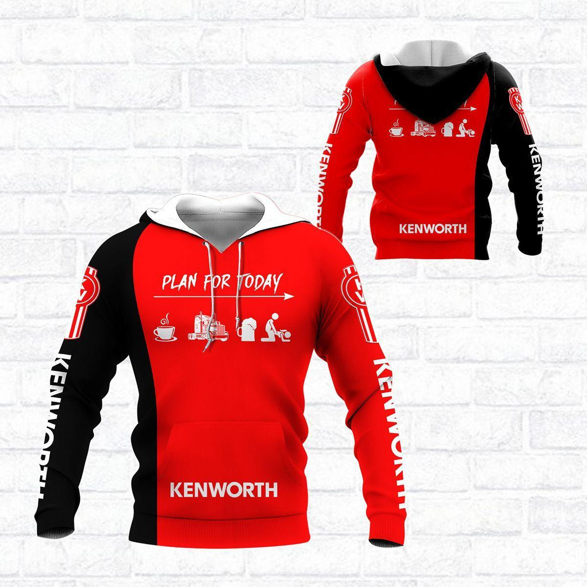 Kenworth Trucks Racing Team 7k869 3d Zip Hoodie Hoodie Ii0