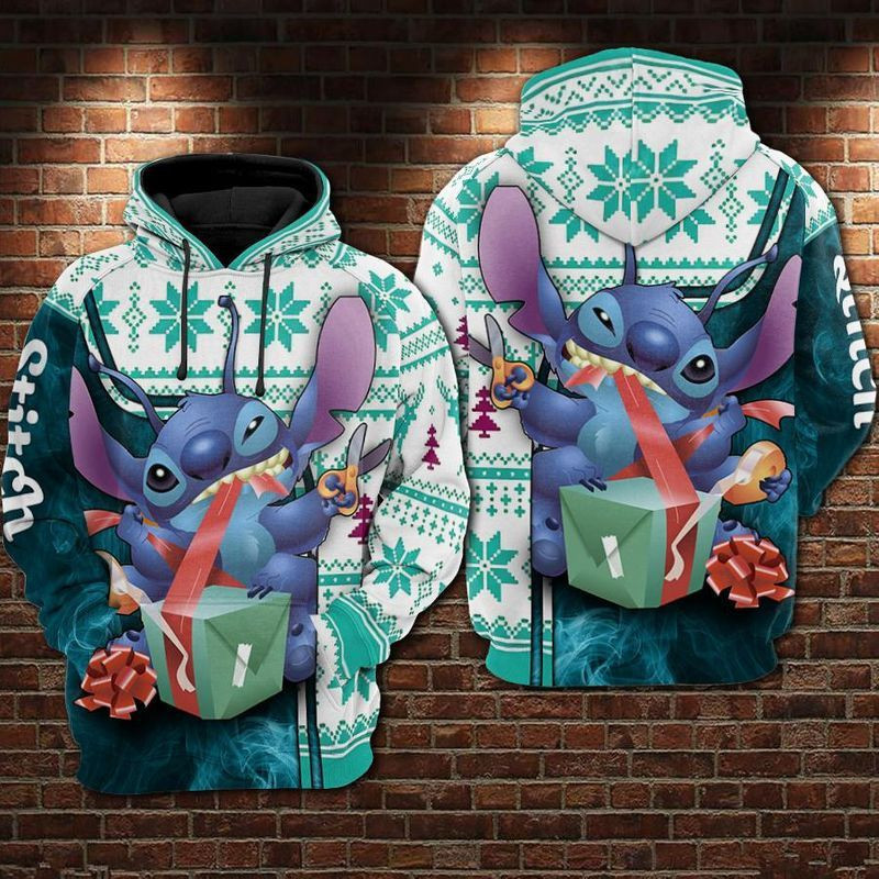 Stitch Hoodie And Lovely Christmas Present