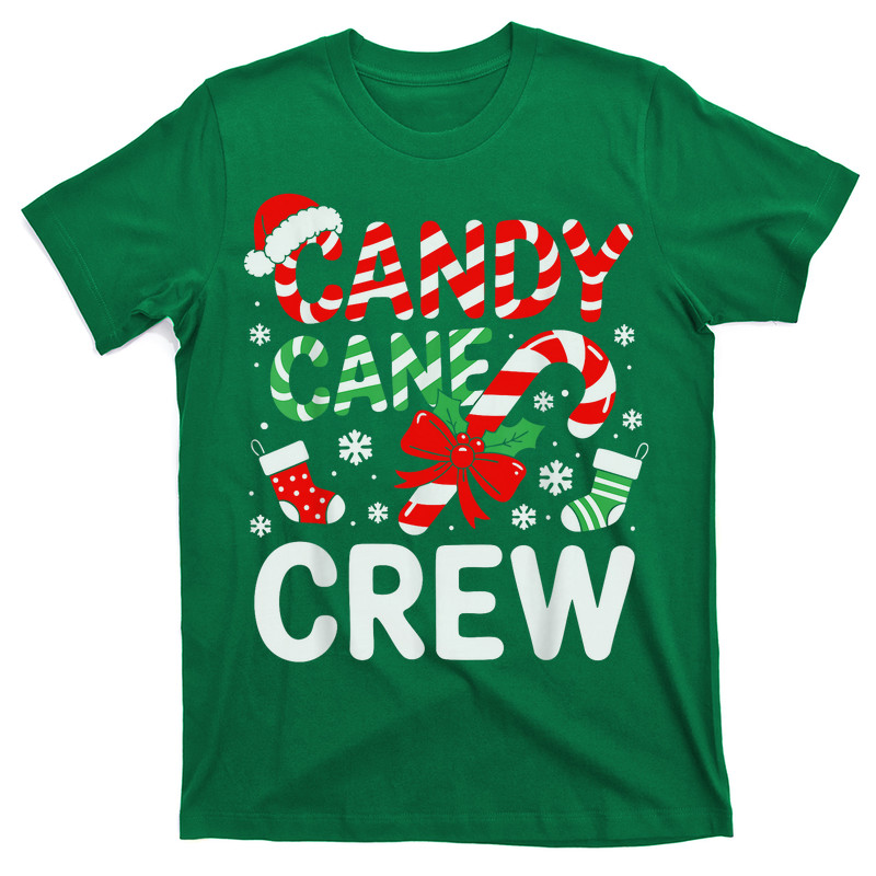 Candy Cane Crew Christmas T-Shirt