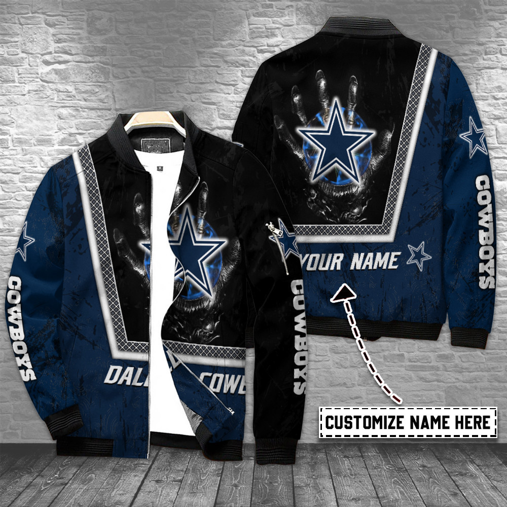 Cowboys Personalized Bomber Jacket BG530
