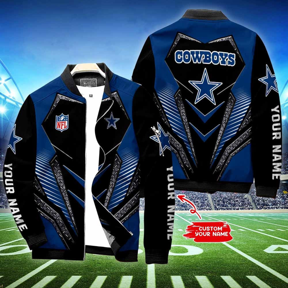 Cowboys Personalized Bomber Jacket BG514