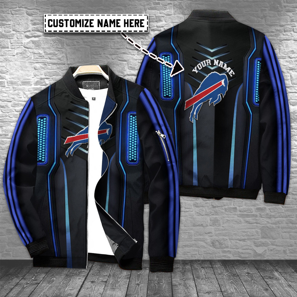 Buffalo Bills Personalized Bomber Jacket BG830