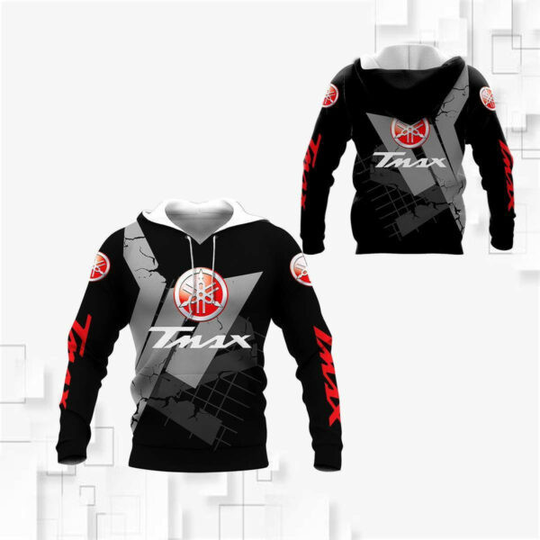 Yamaha Tmax Shirt 764, 3d Hoodie Zip Hoodie 2213