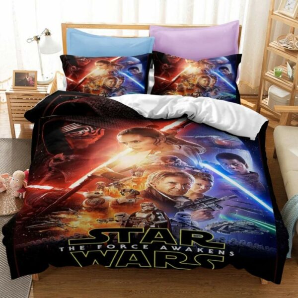 SW Bedding Set SW The Force Awaken Poster Duvet Covers