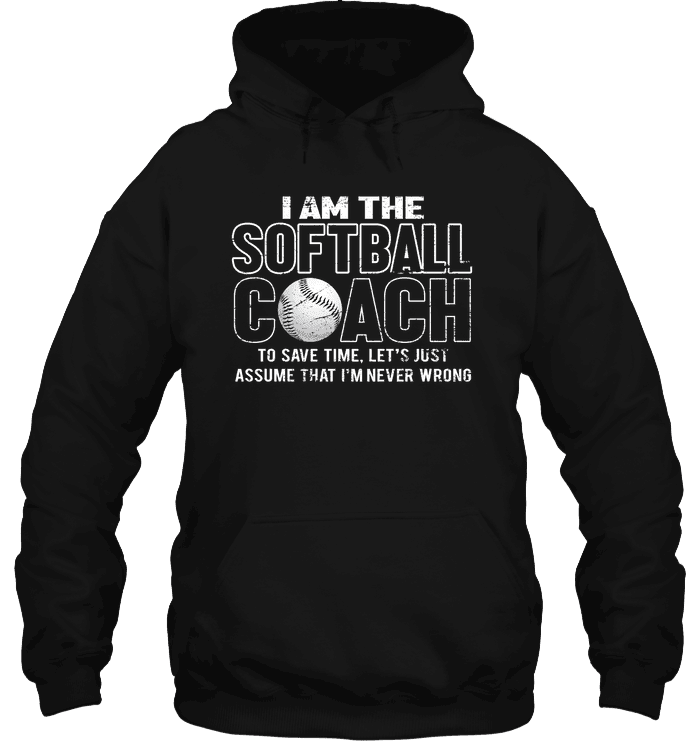 I'm The Softball Coach 3D All Over Print Hoodie & Zip Hoodie