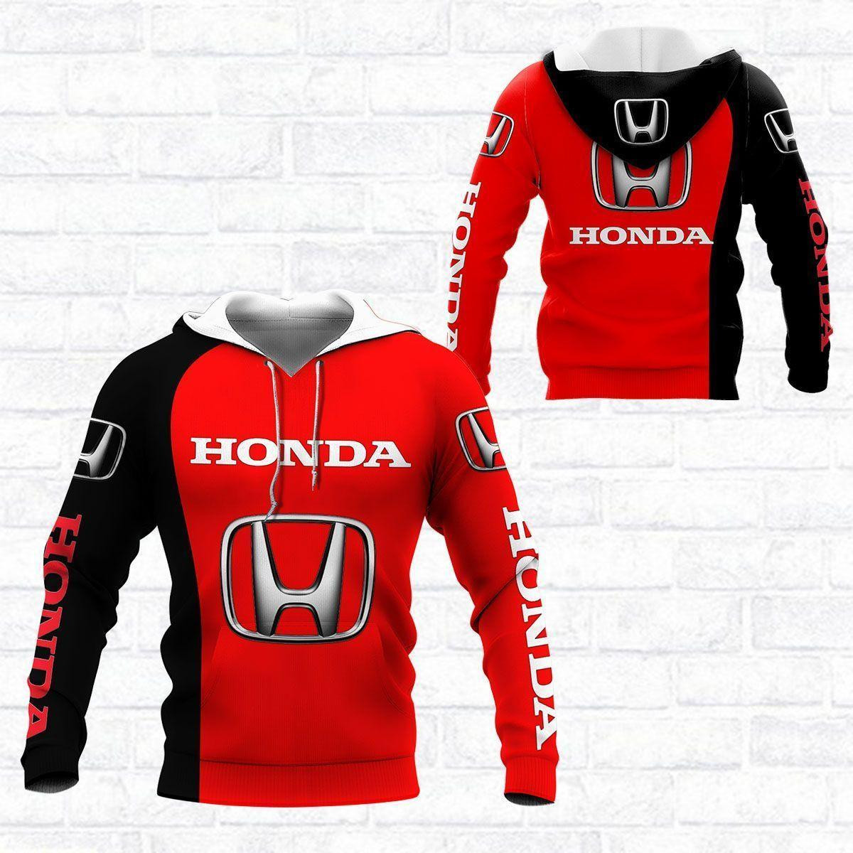 Honda Shirt 982, 3d Hoodie Zip Hoodie