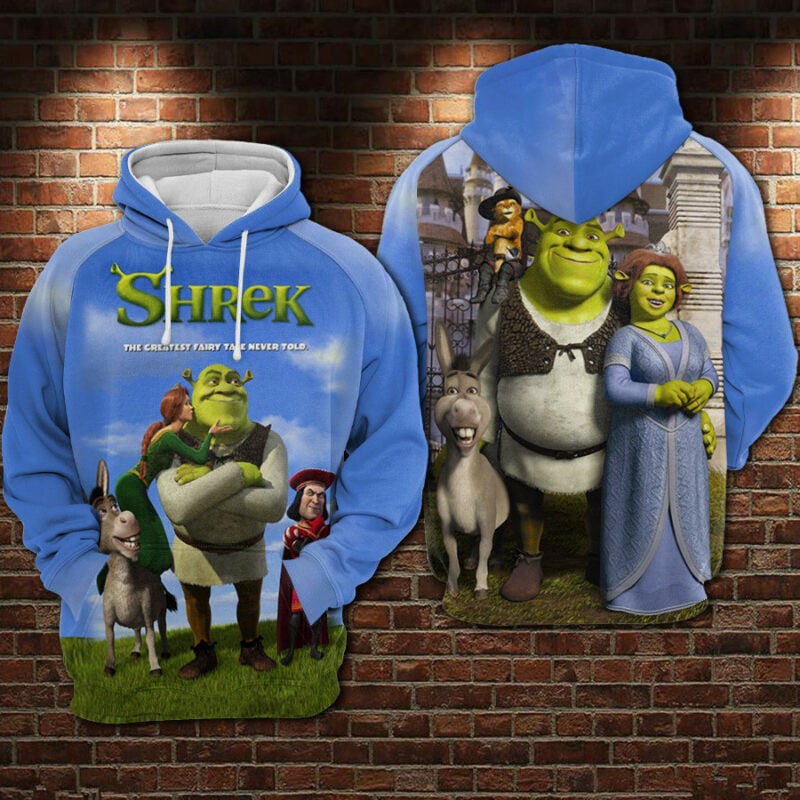 Shrek Hoodie - Zip Hoodie