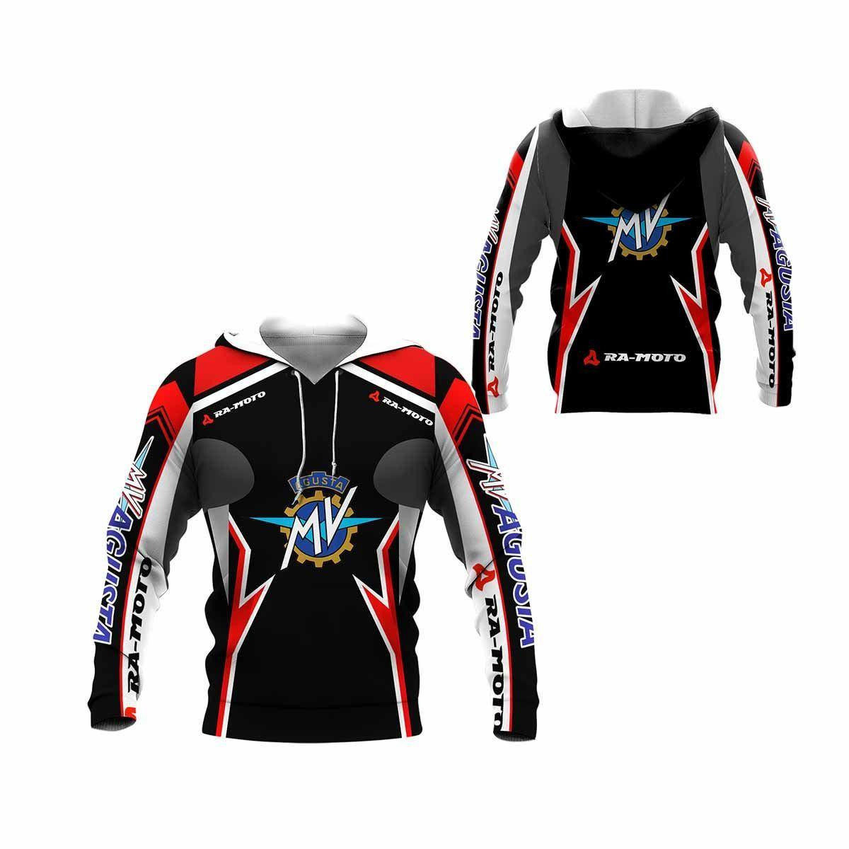 Mv Agusta Shirt 220, 3d Hoodie Zip Hoodie