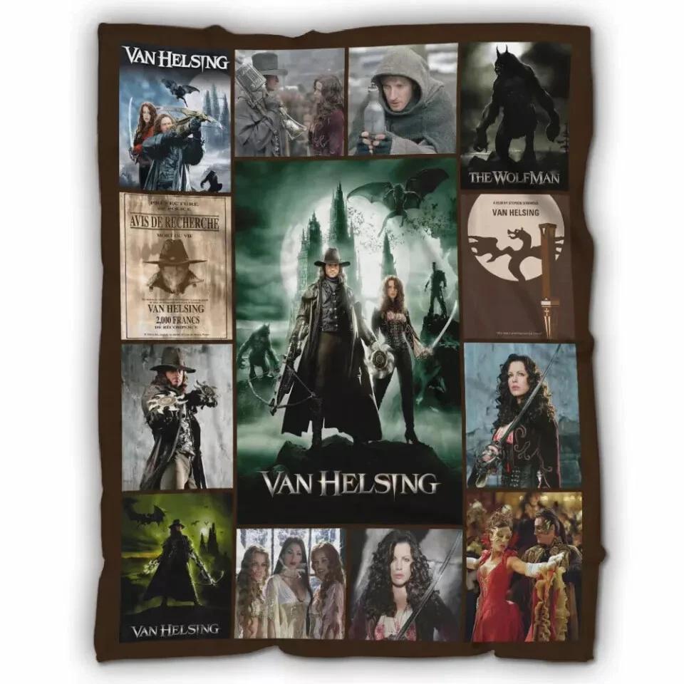 Van Helsing Fleece Sherpa Blanket