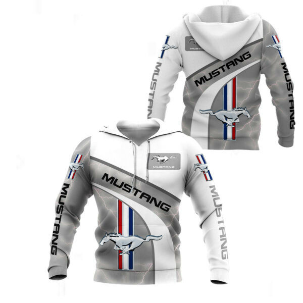 Ford Mustang Luxury Car 8k202 3d Zip Hoodie Hoodie Ii0 1230