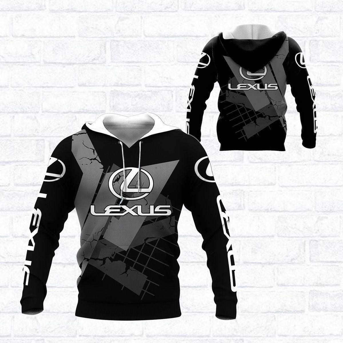 Lexus Shirt 483, 3d Hoodie Zip Hoodie