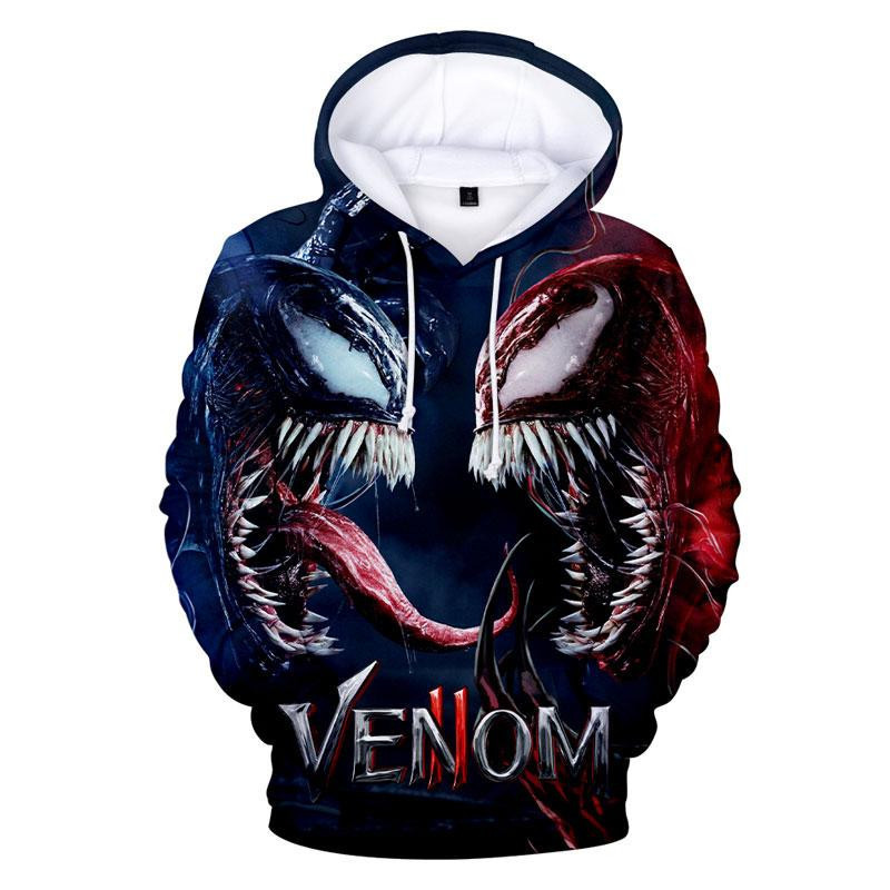 Venom Hoodie Carnage Hoodie Drawstring