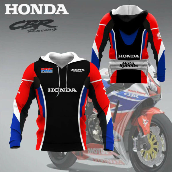 Honda Cbr Shirt 213, 3d Hoodie Zip Hoodie 1395