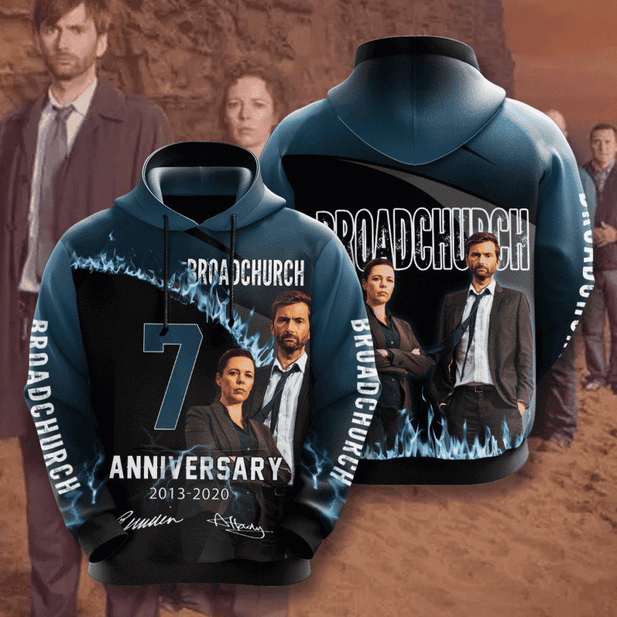 Broadchurch 3D All Over Print Hoodie & Zip Hoodie