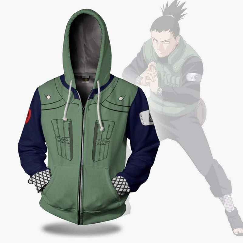 Shikamaru Nara 3D All Over Print Hoodie & Zip Hoodie
