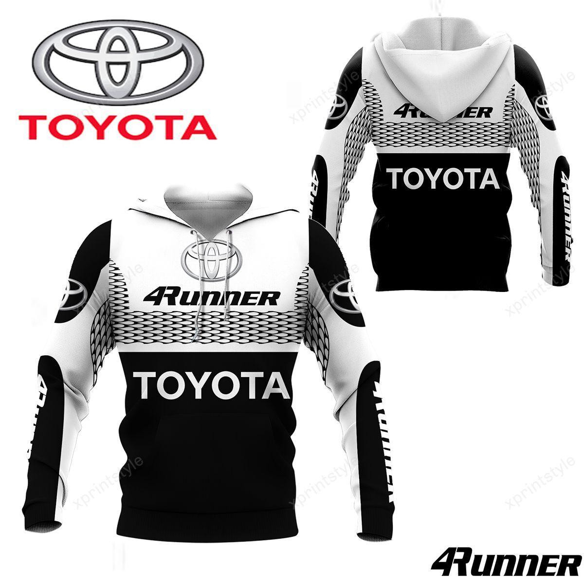 Toyota 4runner Shirt 375, 3d Hoodie Zip Hoodie