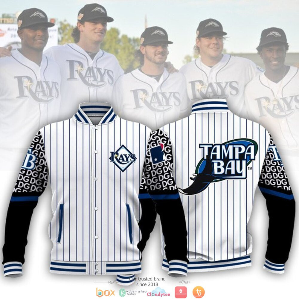 Tampa Bay Rays Baseball Jacket V4