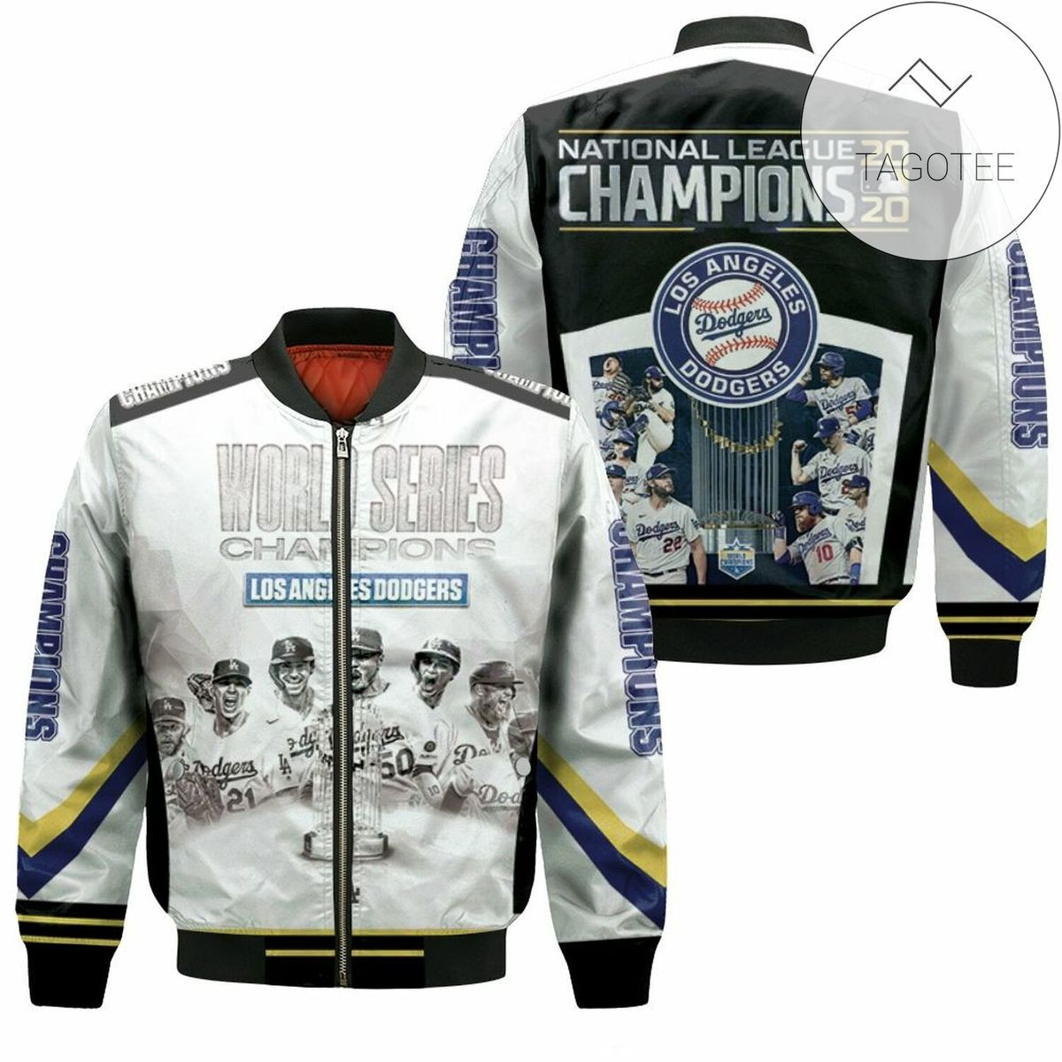 Los Angeles Dodgers Bomber Jacket V11