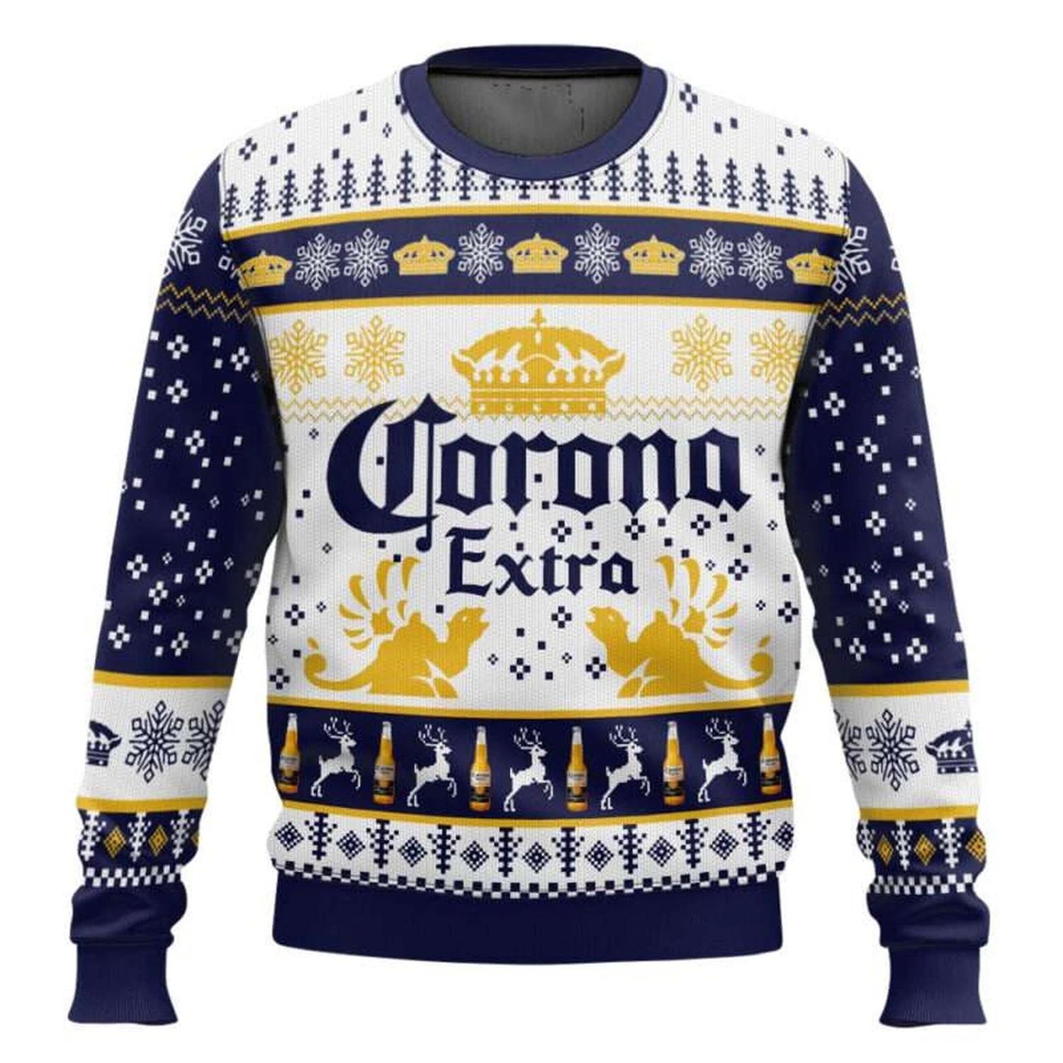 Corona Extra Ugly Christmas Sweater