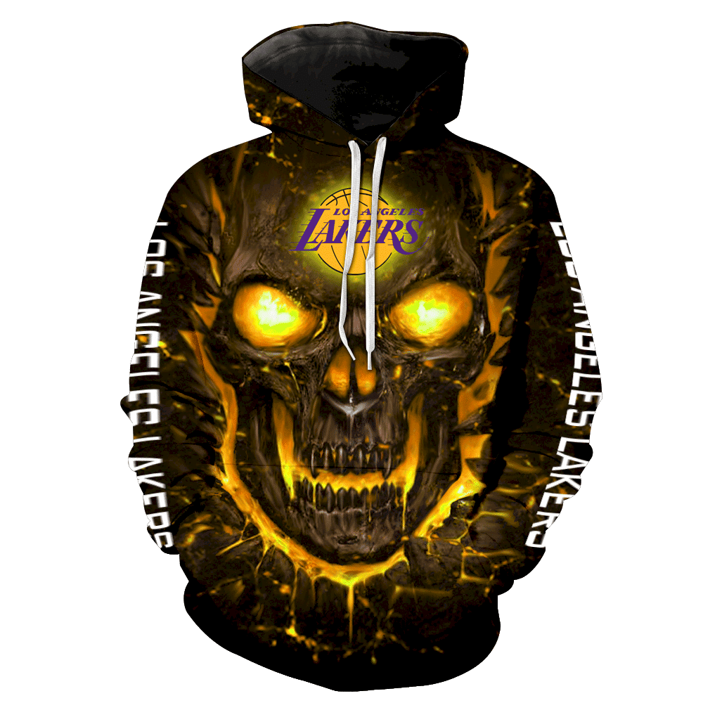 Los Angeles Lakers Full 3D All Over Print Hoodie & Zip Hoodie