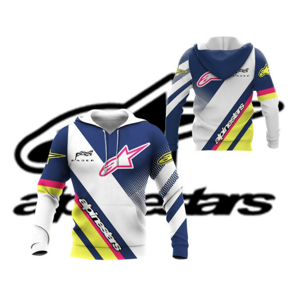 Alpinestars Shirt 875, 3d Hoodie Zip Hoodie 1551