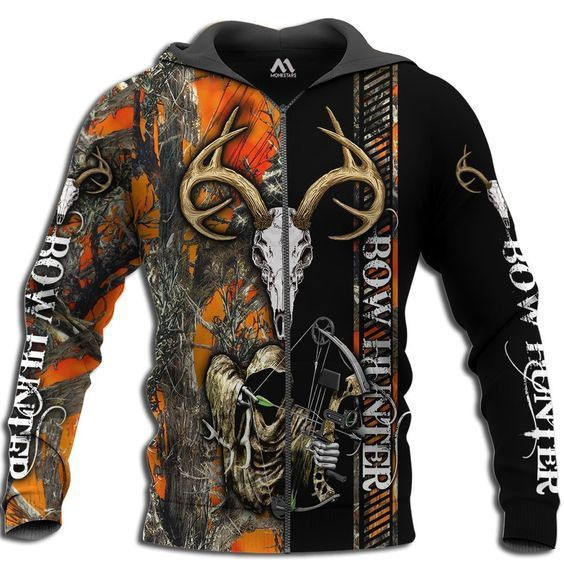 Bow Hunter 3D All Over Print Hoodie & Zip Hoodie