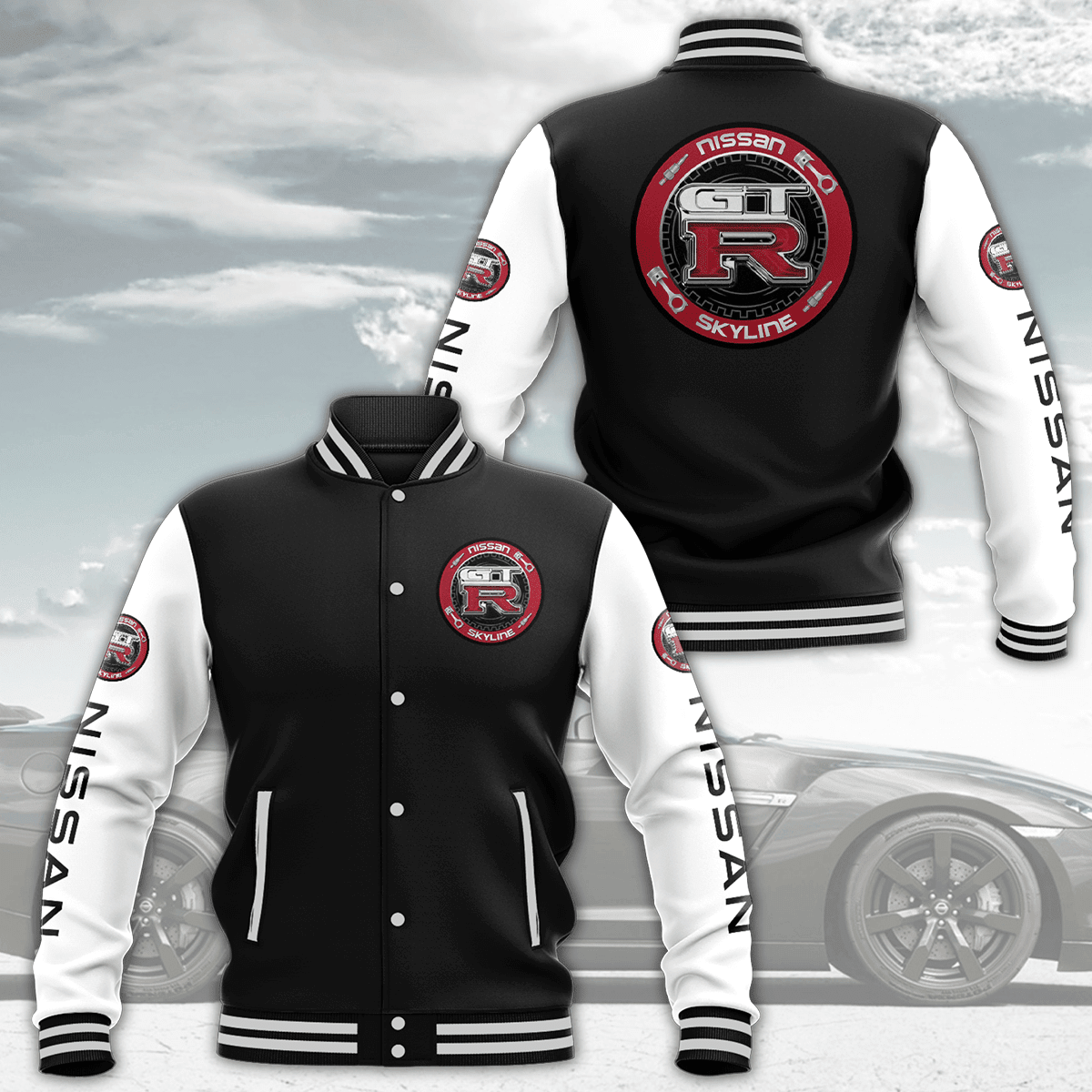 Nissan Skyline Gtr Baseball Jacket