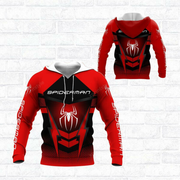 Spiderman Shirt 745,   3d Hoodie Zip Hoodie 2650