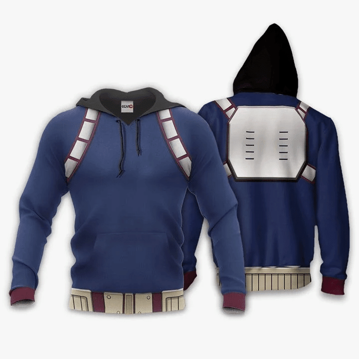 Shoto Todoroki My Hero Academia 3d Hoodie Zip Hoodie