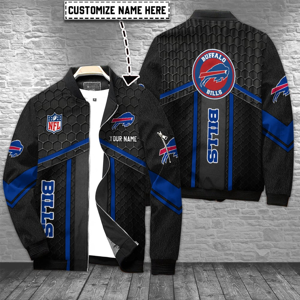 Buffalo Bills Personalized Bomber Jacket BG937