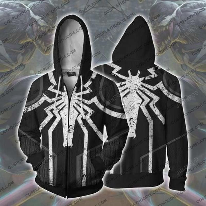 Spiderman Agent Venom V2 3D All Over Print Hoodie & Zip Hoodie