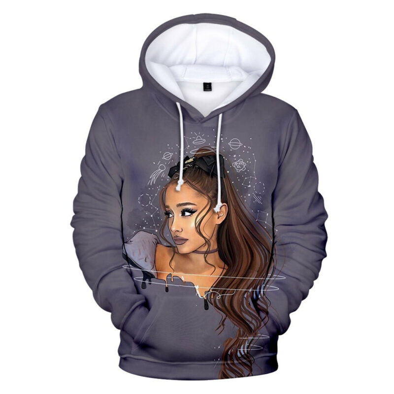 Personality Casual 3d Printing Ariana Grande Hoodies