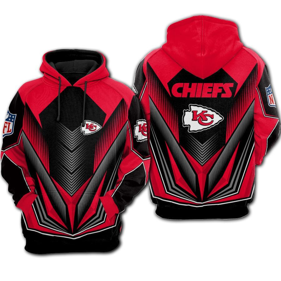 Kansas City Chiefs Fullover 3D All Over Print Hoodie & Zip Hoodie