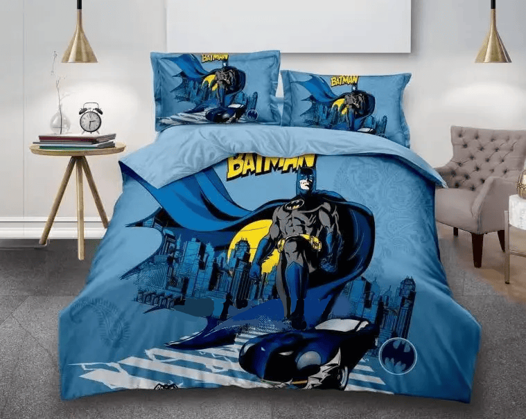 Batman Bedding Set DC Batman Hero Character Comic Duvet Covers