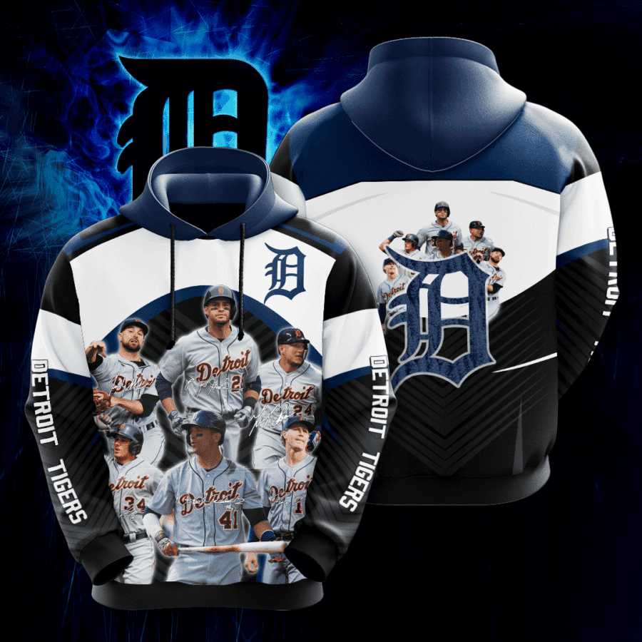 Detroit Tigers 3D All Over Print Hoodie & Zip Hoodie
