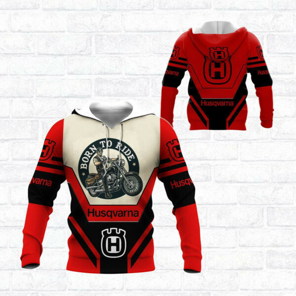 Husqvarna Shirt 991, 3d Hoodie Zip Hoodie 146
