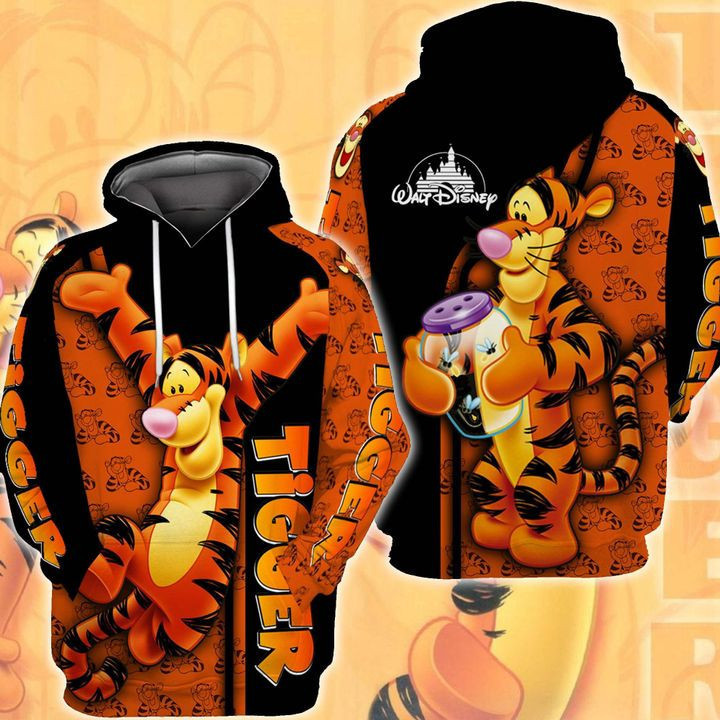 Tigger 3D All Over Print Hoodie & Zip Hoodie
