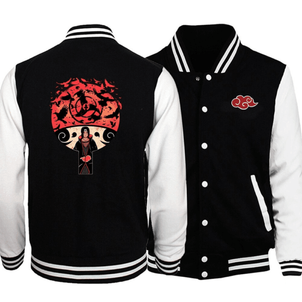 Uchiha Itachi Naruto Anime Baseball Jacket 486
