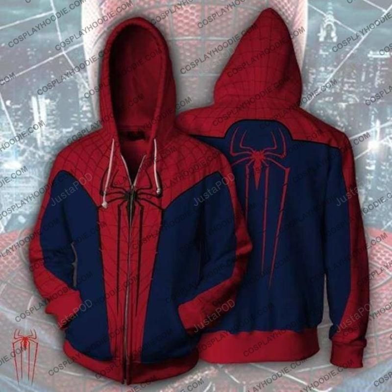 Spiderman The Amazing Spider-Man 3D All Over Print Hoodie & Zip Hoodie