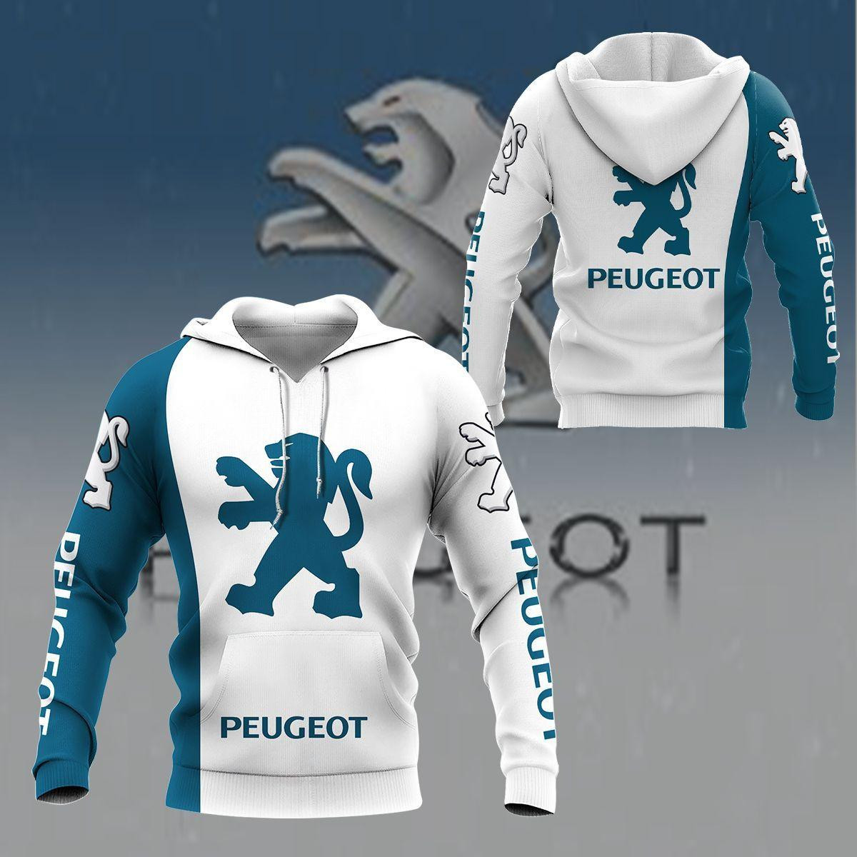 Peugeot Shirt 251, 3d Hoodie Zip Hoodie