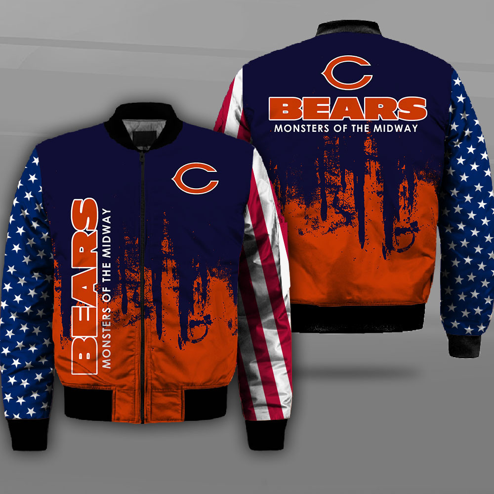 Chicago Bears Monsters of the Midway Bomber Jacket