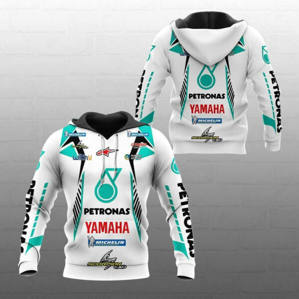 Yamaha Racing Shirt 565, 3d Hoodie Zip Hoodie 1982