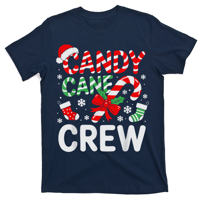 Candy Cane Crew Christmas T-Shirt