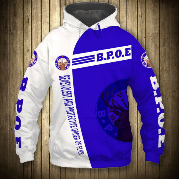 Benevolent And Protective Order Of Elks 5k433 Cartoon 3d Hoodie Zip Hoodie 685