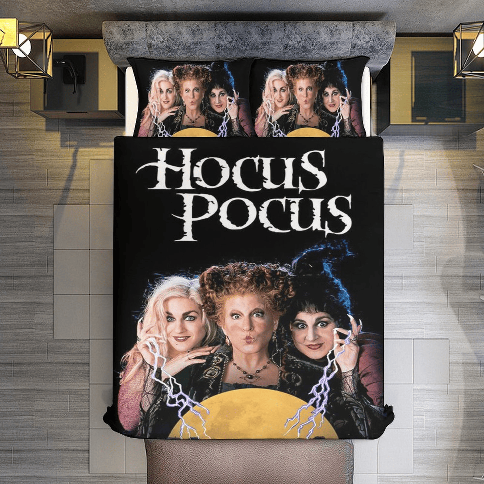 Hocus Pocus Bedding Set Hocus Pocus Sanderson Sisters Graphic Duvet Covers