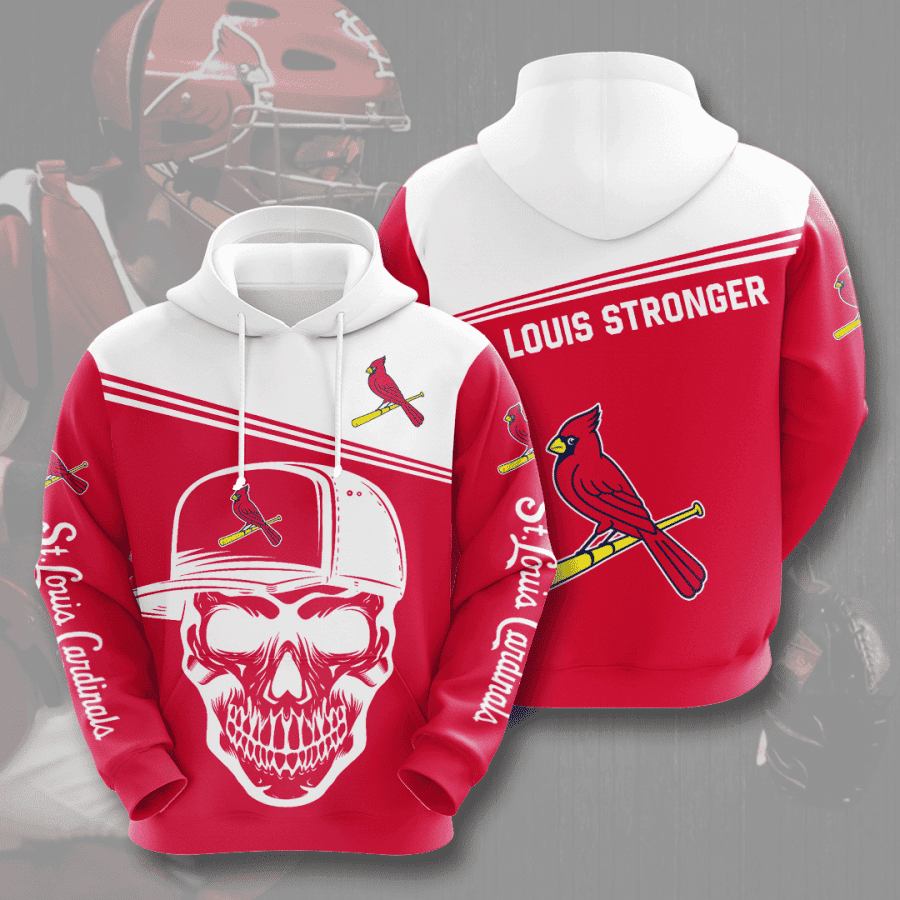 St. Louis Cardinals 3D All Over Print Hoodie & Zip Hoodie