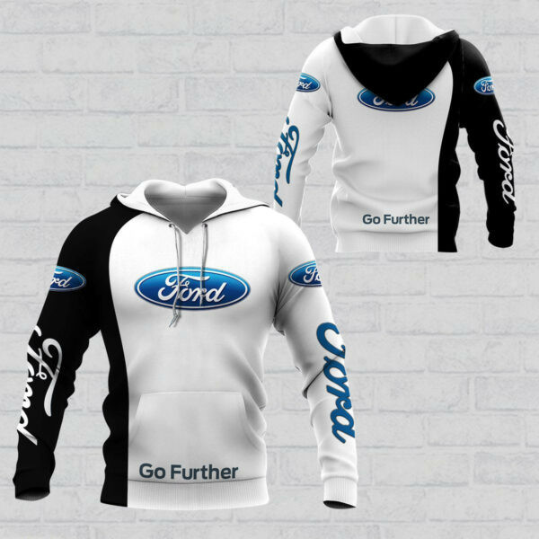 Ford Shirt 496, 3d Hoodie Zip Hoodie 1335