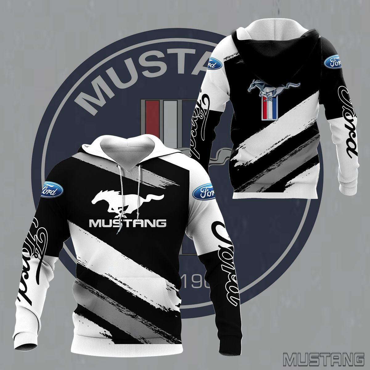 Ford Mustang Shelby Luxury Car 8k231 3d Zip Hoodie Hoodie Ii0